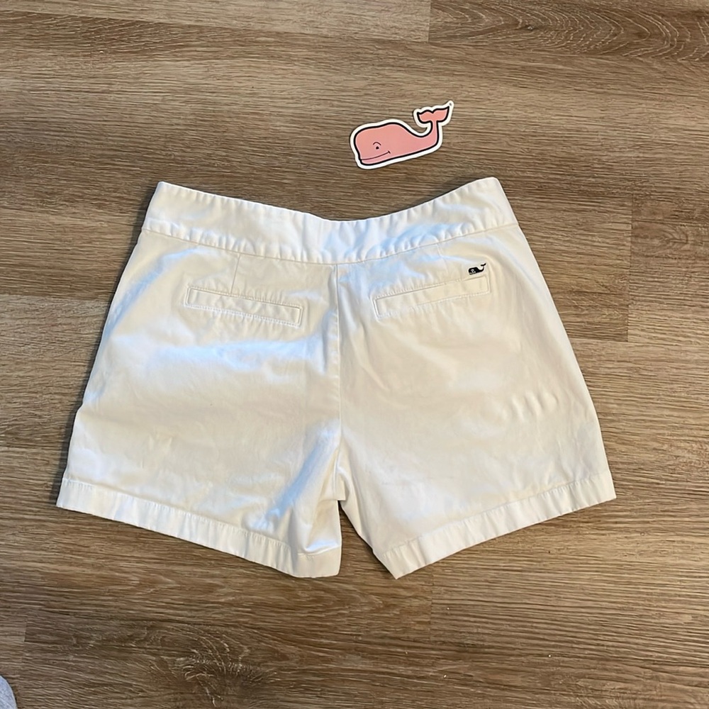White VV Shorts